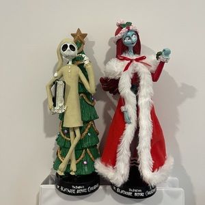 The Nightmare Before Christmas Walgreens Jack with Tree and Sally In Santa